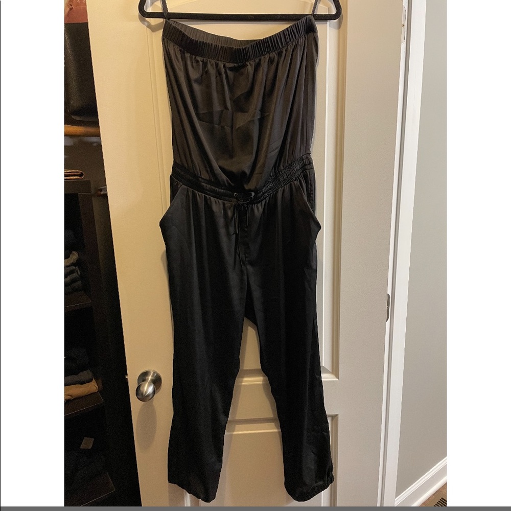 Arden B silk-y jumpsuit